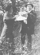 Sadie, Florence and David Feder