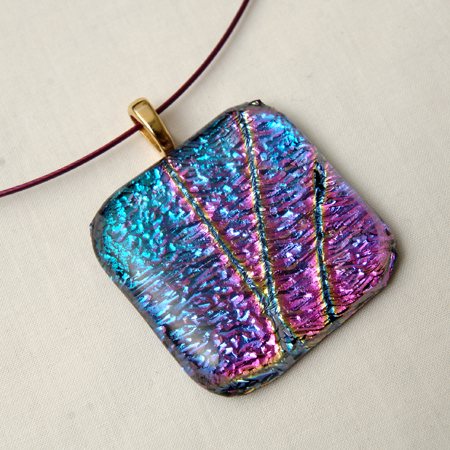 Blue and Pink Pendant