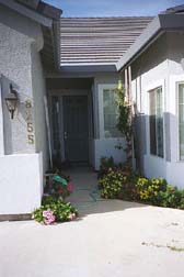 Sandy's front door